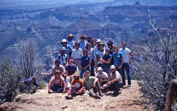 1976 Field Camp group at Canyonlands National Park