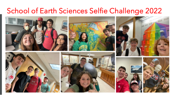 School of Earth Sciences Selfie Challenge 2022
