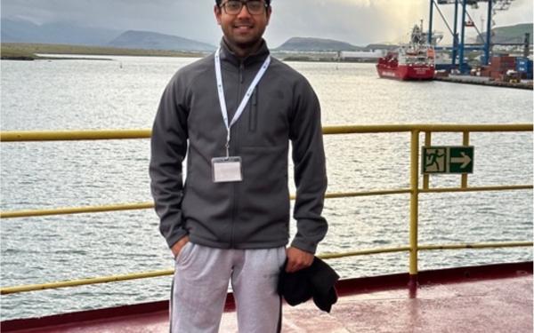 SES at Sea: Graduate student Naim Fawz Sails off Greenland