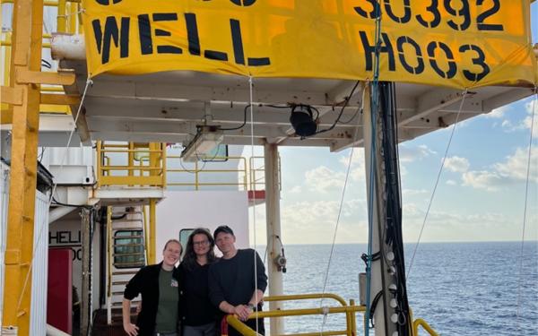 SES at Sea: Cook, Coyte, and Sawyer on the rig