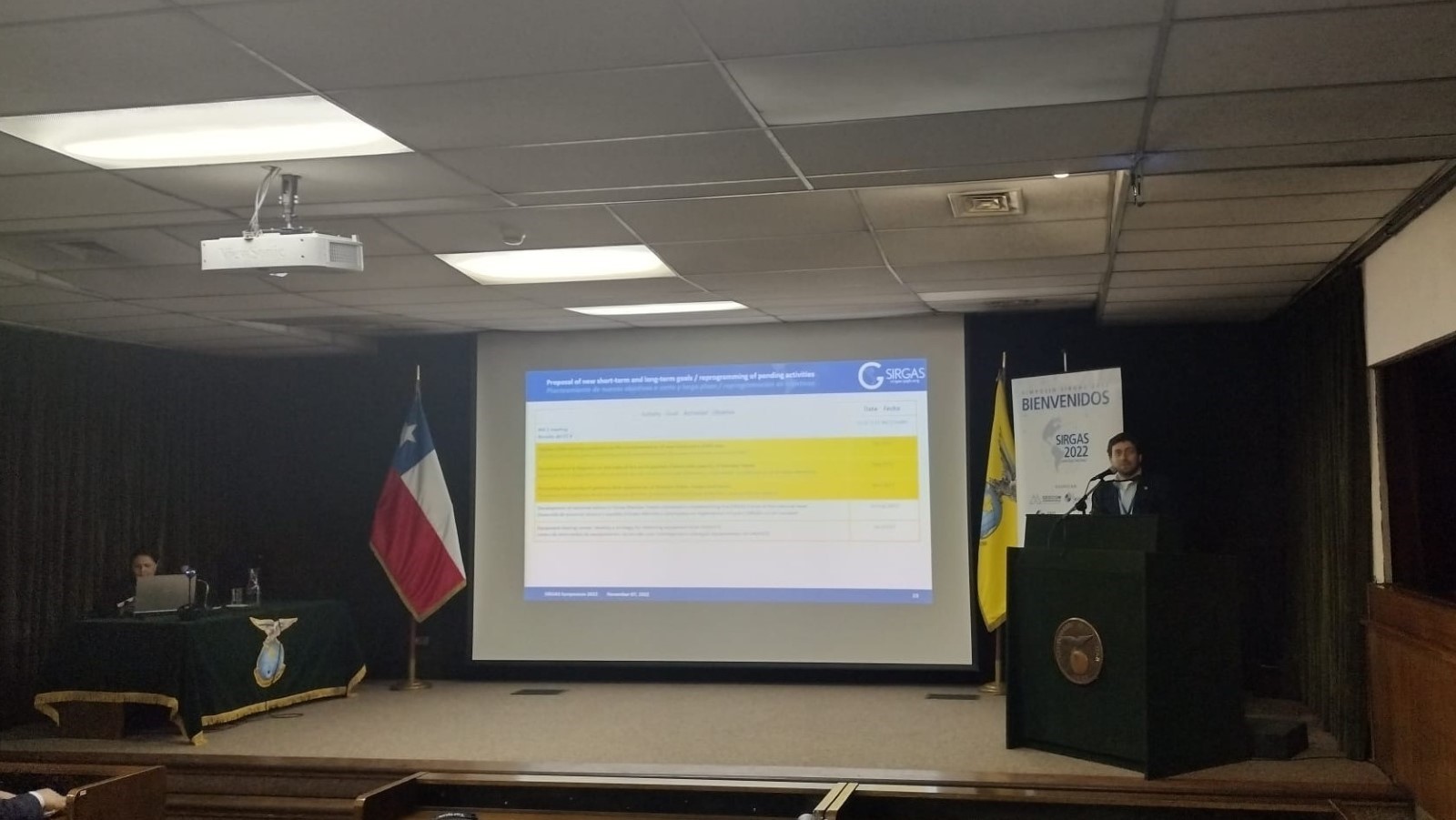 The School of Earth Sciences participated in the 2022 Symposium of the