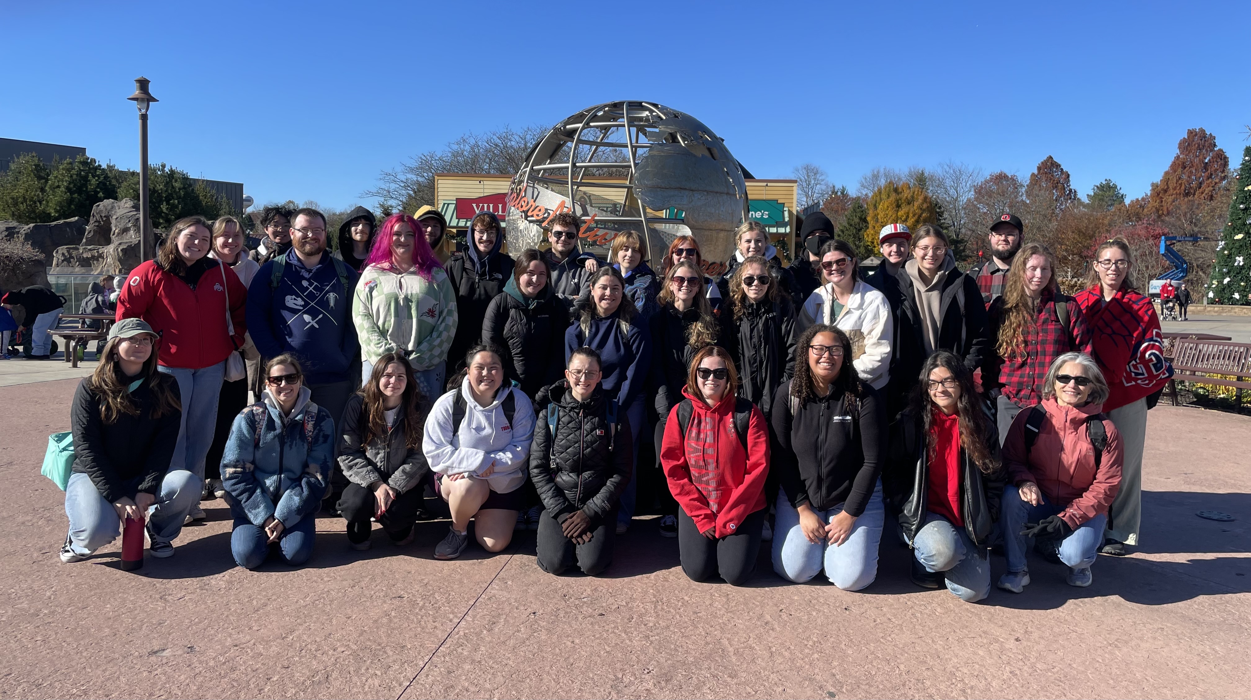 Advanced Oceanography class AU25 at the Columbus Zoo and Aquarium