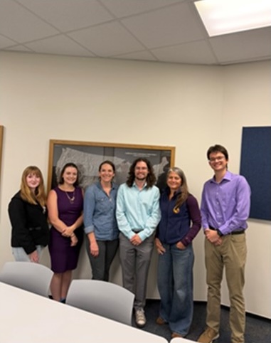 From left to right: Raegan Hepp (SES), Rebekah Simon (Exxon), Virginia Marcon (Exxon), Matt Idzakovich (SES), Stacie Gibbins (Exxon), and Darren Leupp (SES).