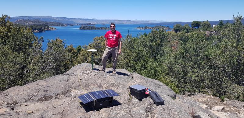 Picture at Villa Pehuenia, Neuquén, Argentina, 2020 Solar Eclipse Project