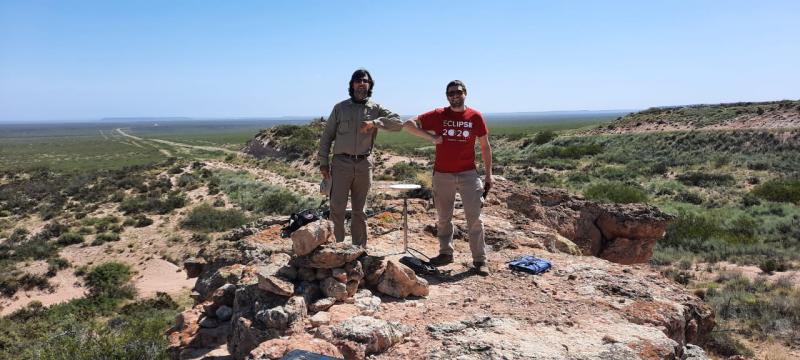 Picture at El Cuy, Río Negro, Argentina, December 2020 (Total Solar Eclipse Project)
