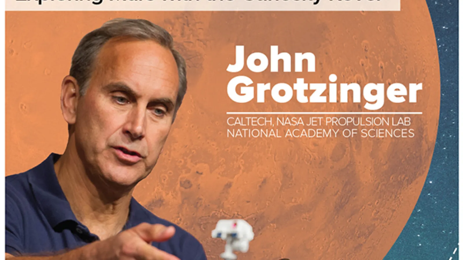 Dr. John Grotzinger, 2019 Bownocker Lecture