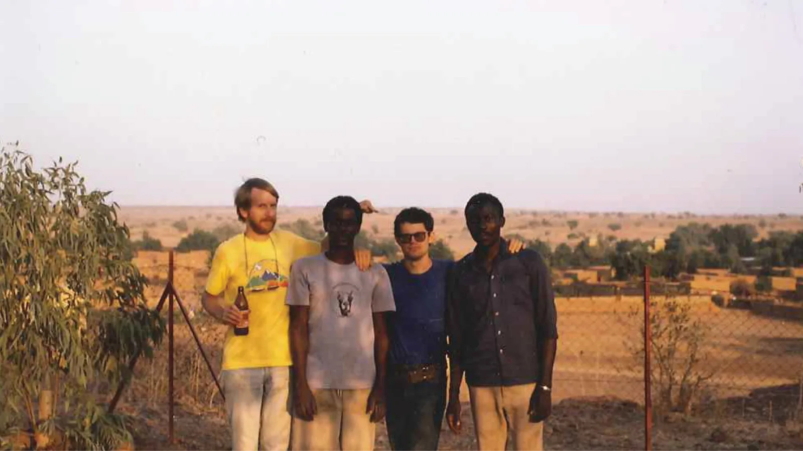 William Mahoney carrying out international field work