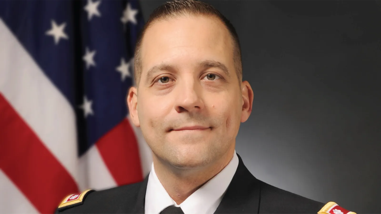 Pete Rakowsky in his military uniform