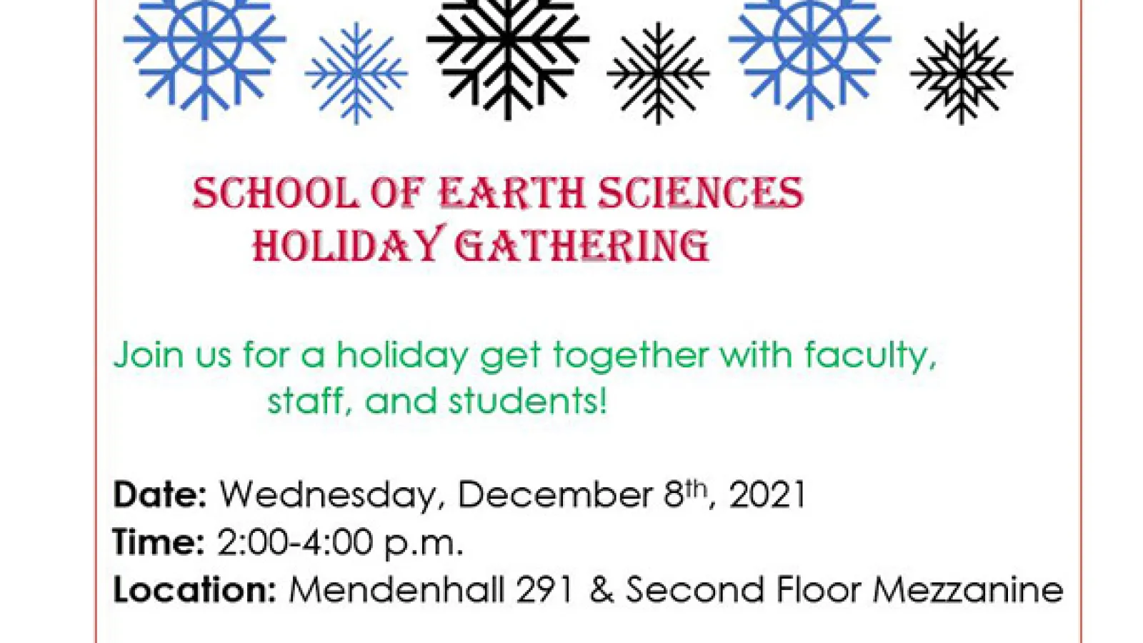 SES 2021 Holiday gathering