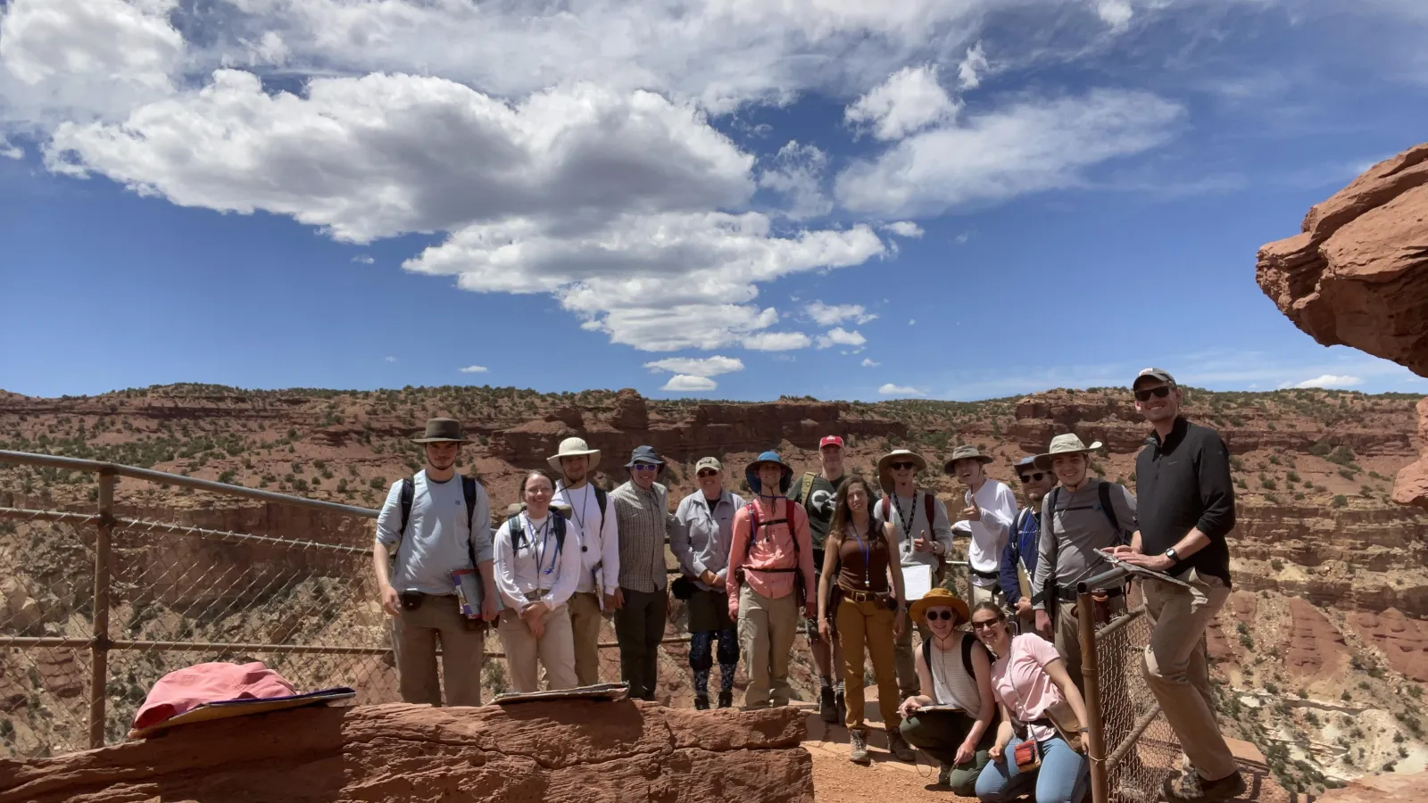 Field Camp students