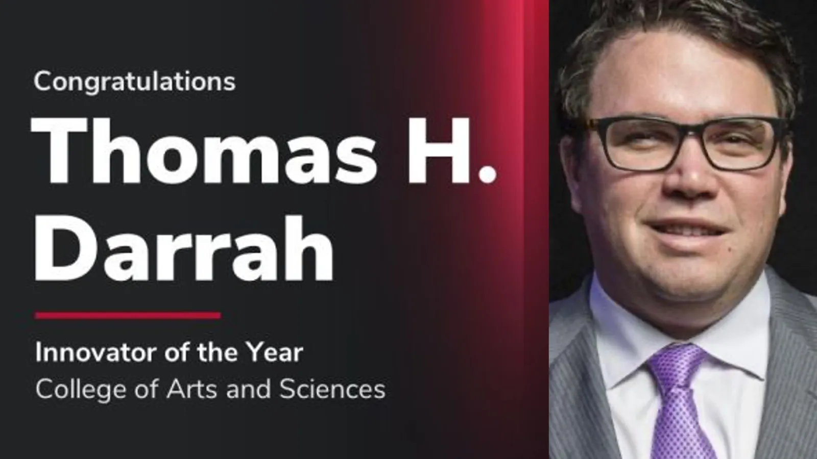 Headshot of Thomas H. Darrah