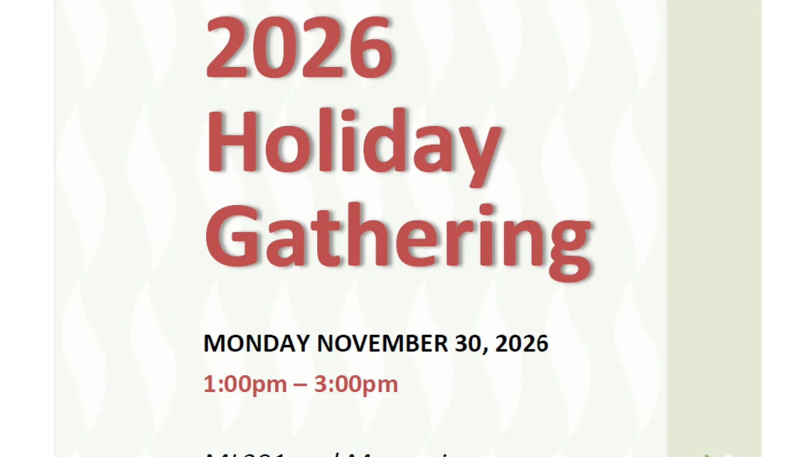 2026 flyer