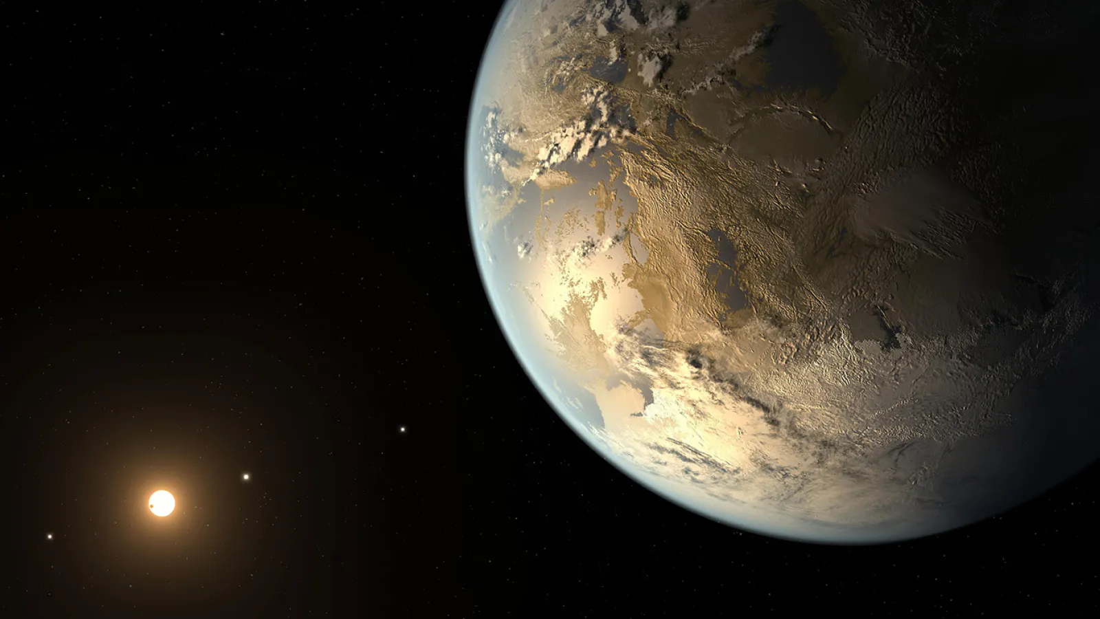 Image of a rocky planet