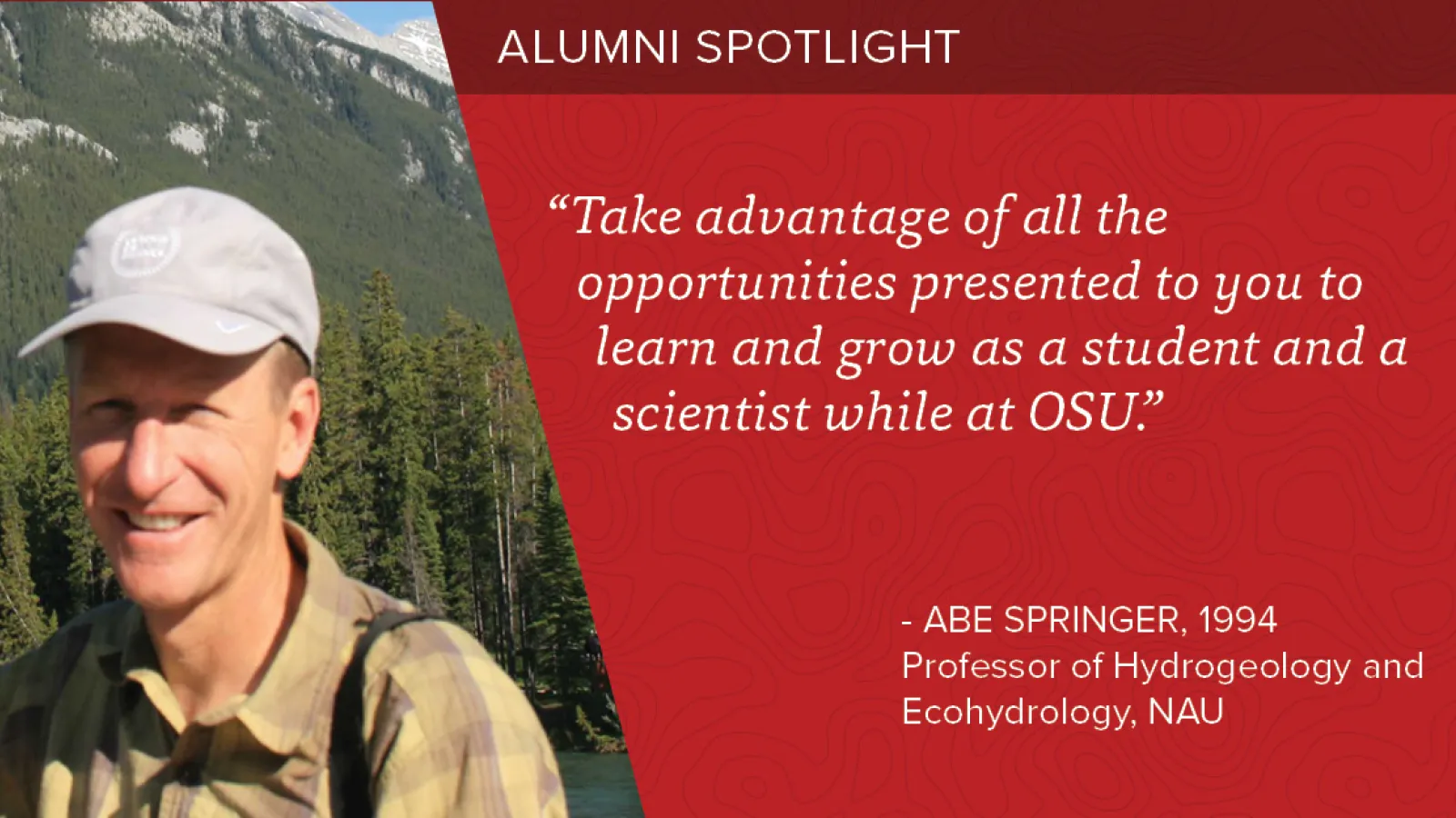 Spotlight: Abe Springer (PhD 1994)