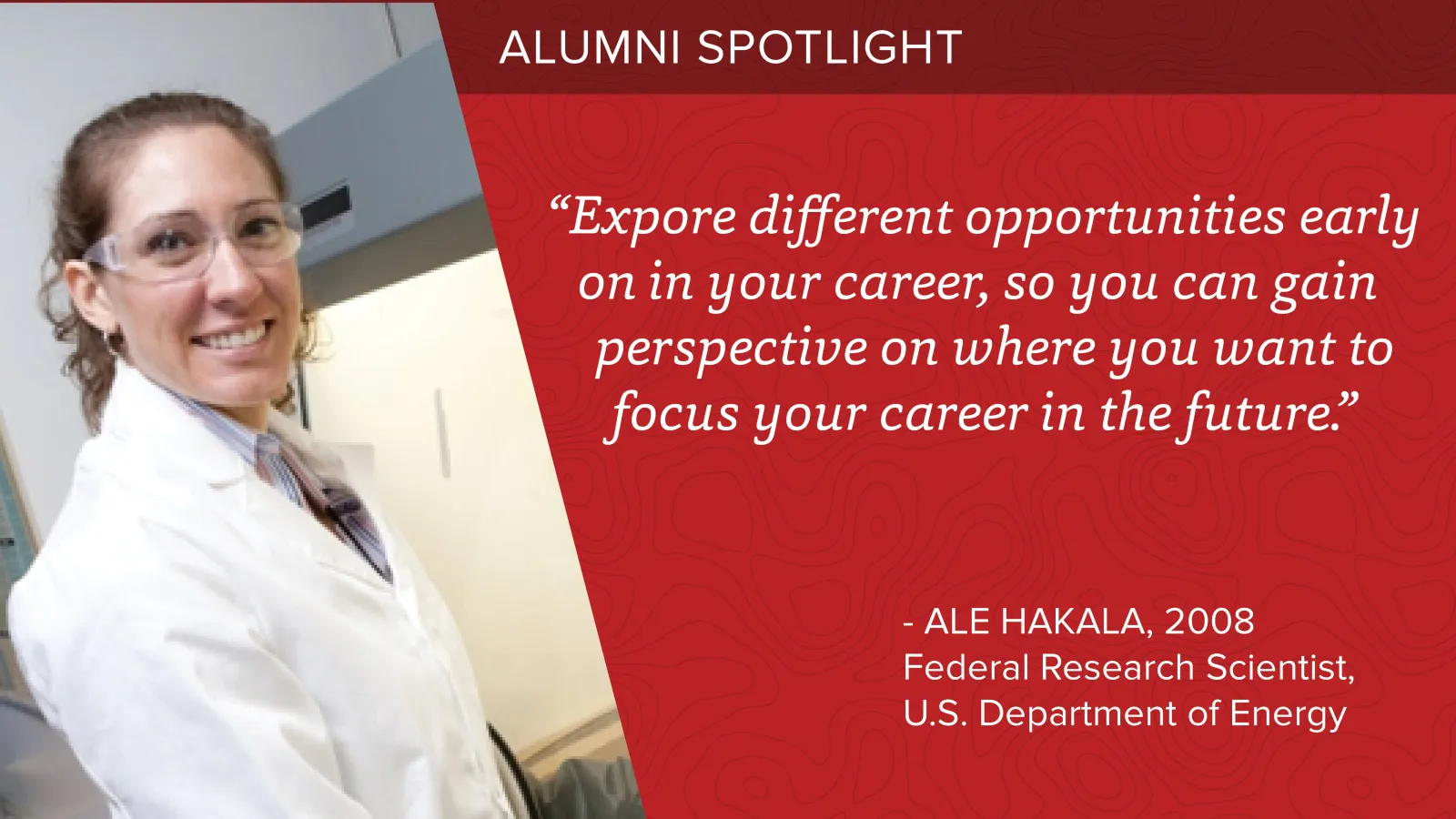 Spotlight: Ale Hakala (PhD 2008)