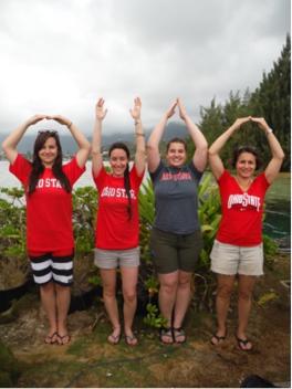 Grottoli's group does an O-H-I-O in Hawai‘i