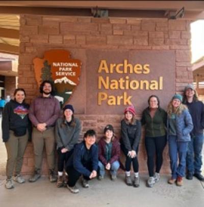 The Geology Club visits Arches National Park