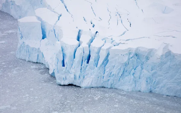Antarctic ice shelves