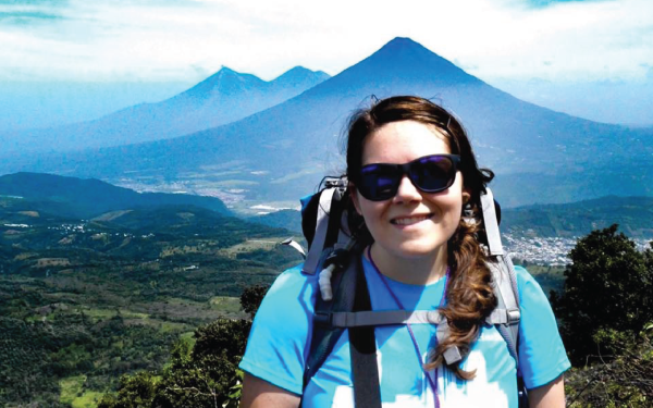 Graduate Student Lindsey Hernandez in Guatemala
