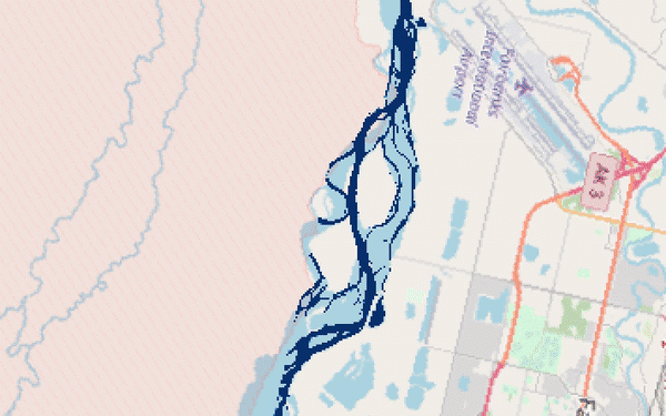 Temporal changes of Arctic rivers tracked using deep learning