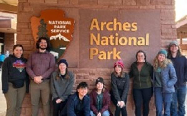 The Geology Club visits Arches National Park