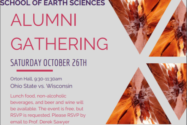 Alumni Gathering Event Flyer