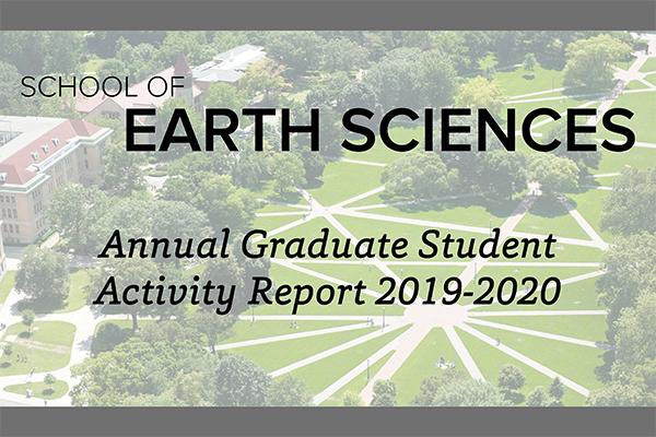 Earth Sciences Student Activity Report 2019-2020