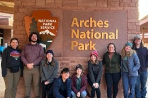 The Geology Club visits Arches National Park