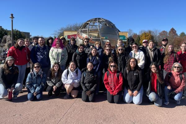 Advanced Oceanography class AU25 at the Columbus Zoo and Aquarium