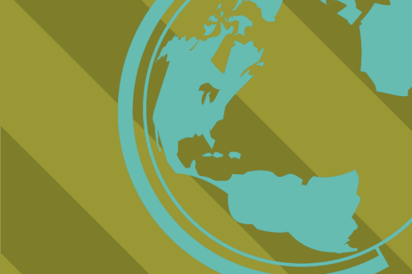 Globe graphic. Globe graphic for news.