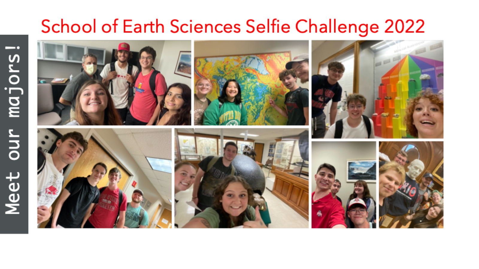 School of Earth Sciences Selfie Challenge 2022