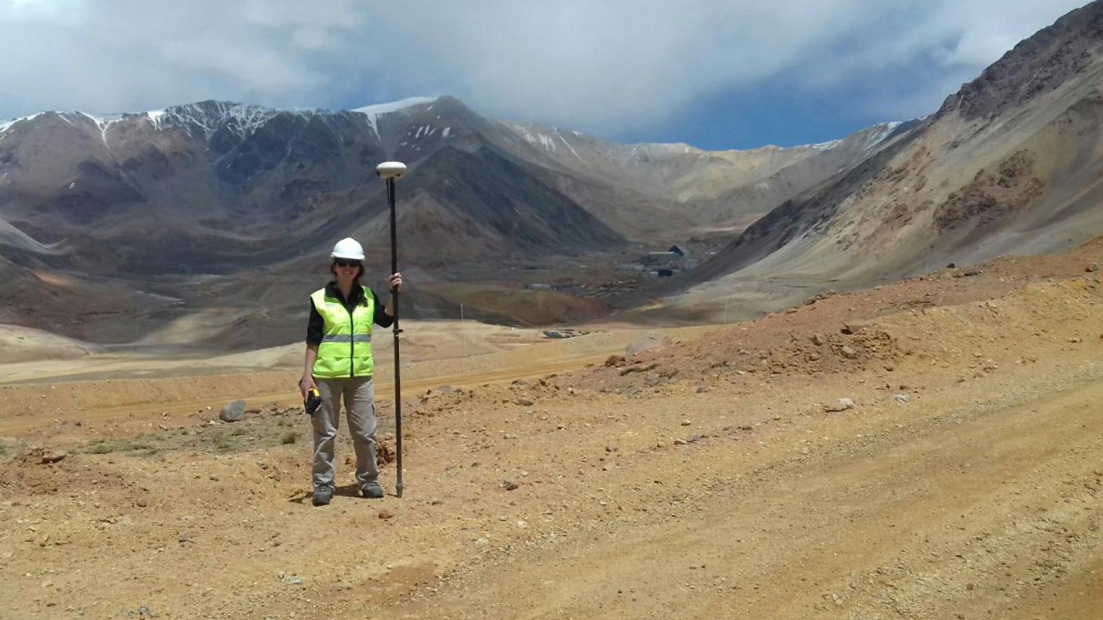 GNSS survey at Veladero's gold mine - San Juan, Argentina