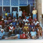 people posing for a photo